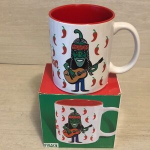 Willie Nelson 14oz. Coffee Mug “Chili Nelson” by Freaker USA NIB Please Read